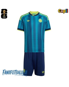 Columbia Echipament de Fotbal Replică Mondial 2026 Copii Deplasare (+ Șorturi)